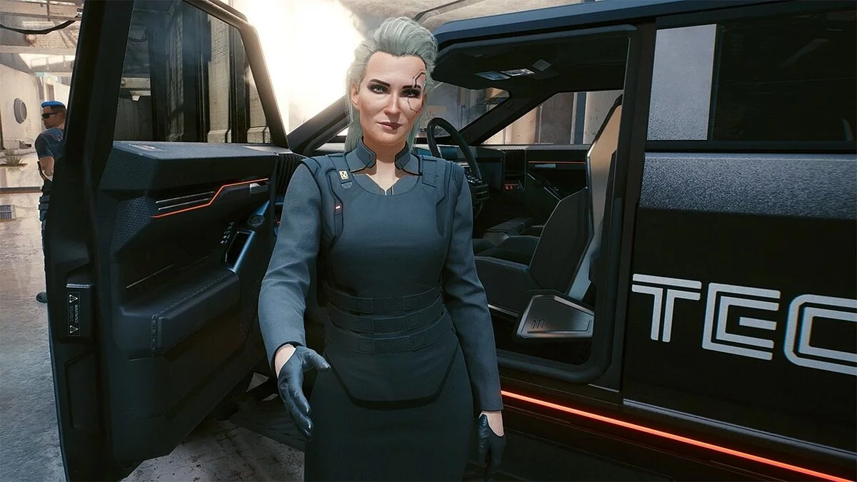 Cyberpunk 2077 — Голая Мередит