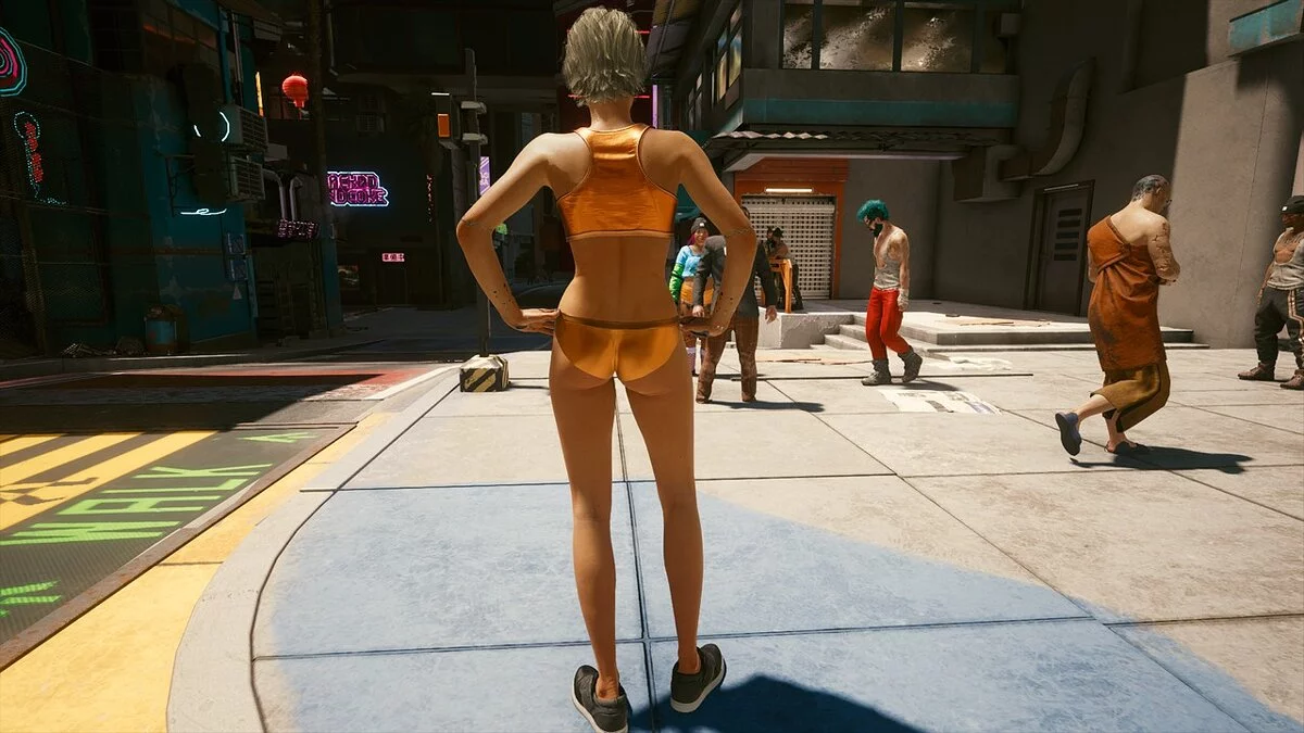 Cyberpunk 2077 — Спортивная майка и шорты