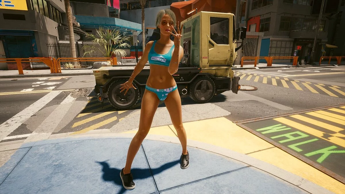 Cyberpunk 2077 — Спортивная майка и шорты