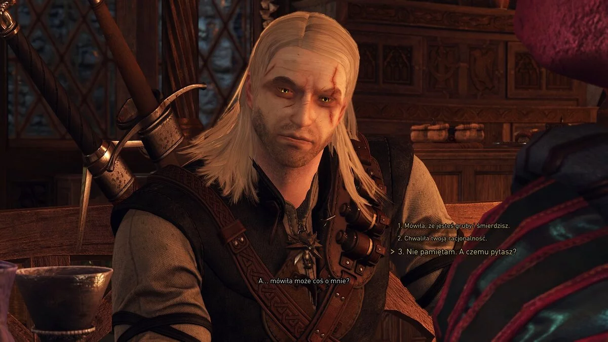 The Witcher 3: Wild Hunt - Complete Edition — Геральт из первой части игры «Ведьмак»