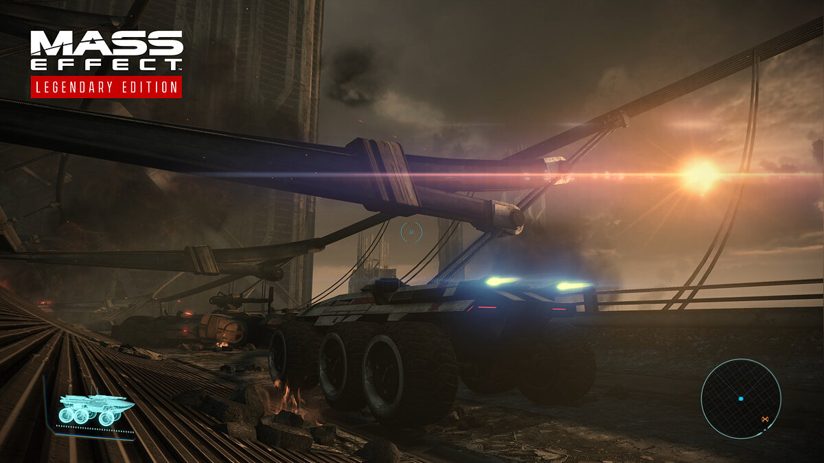 Mass Effect Legendary Edition — Увеличенное время ускорения транспорта