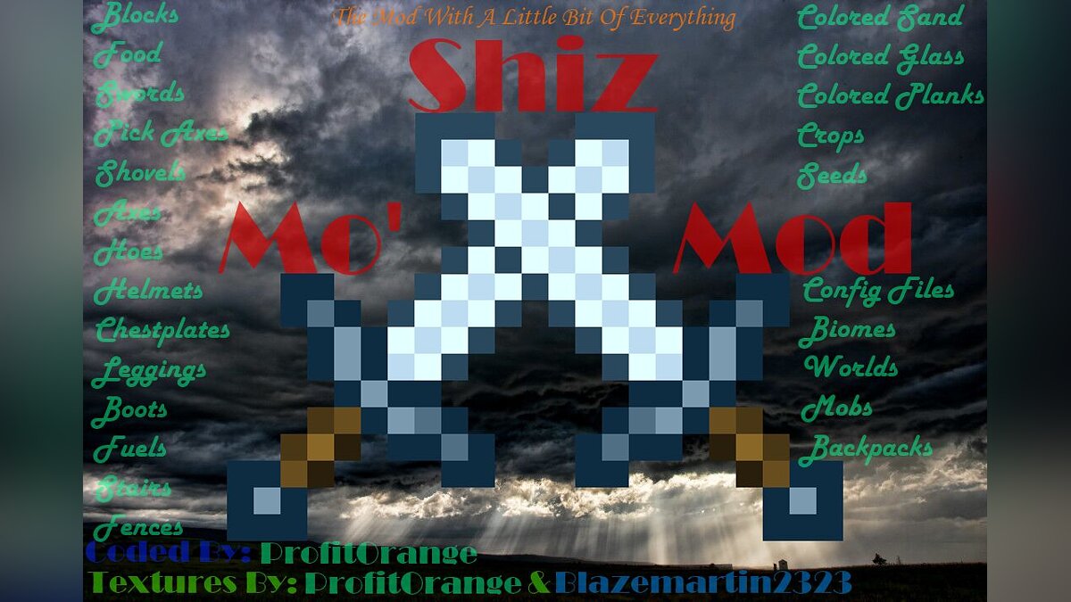 Minecraft — Mo' Shiz Mod