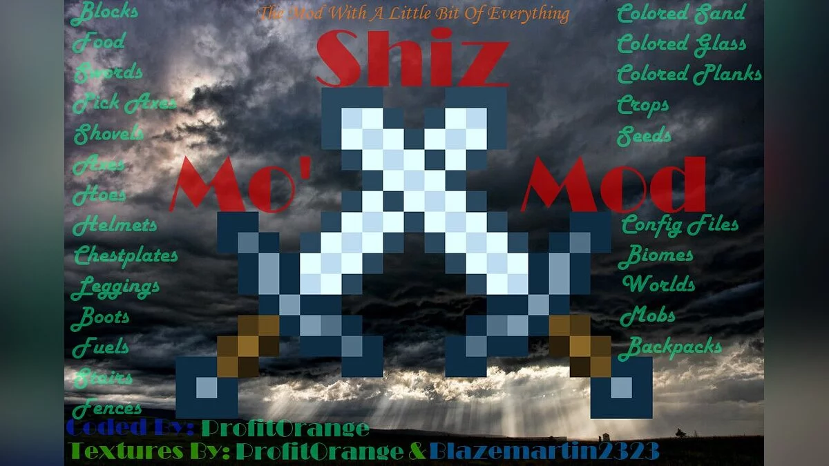 Minecraft — Mo' Shiz Mod