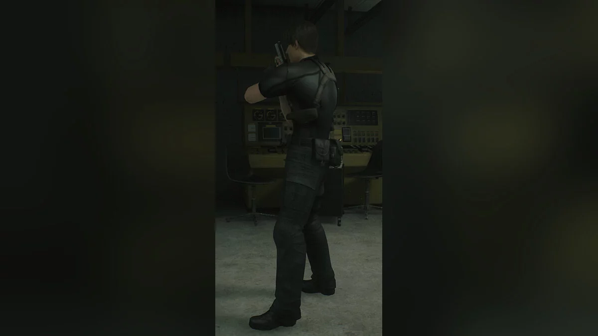 Resident Evil 2 — Костюм и лицо Леона из RE 4