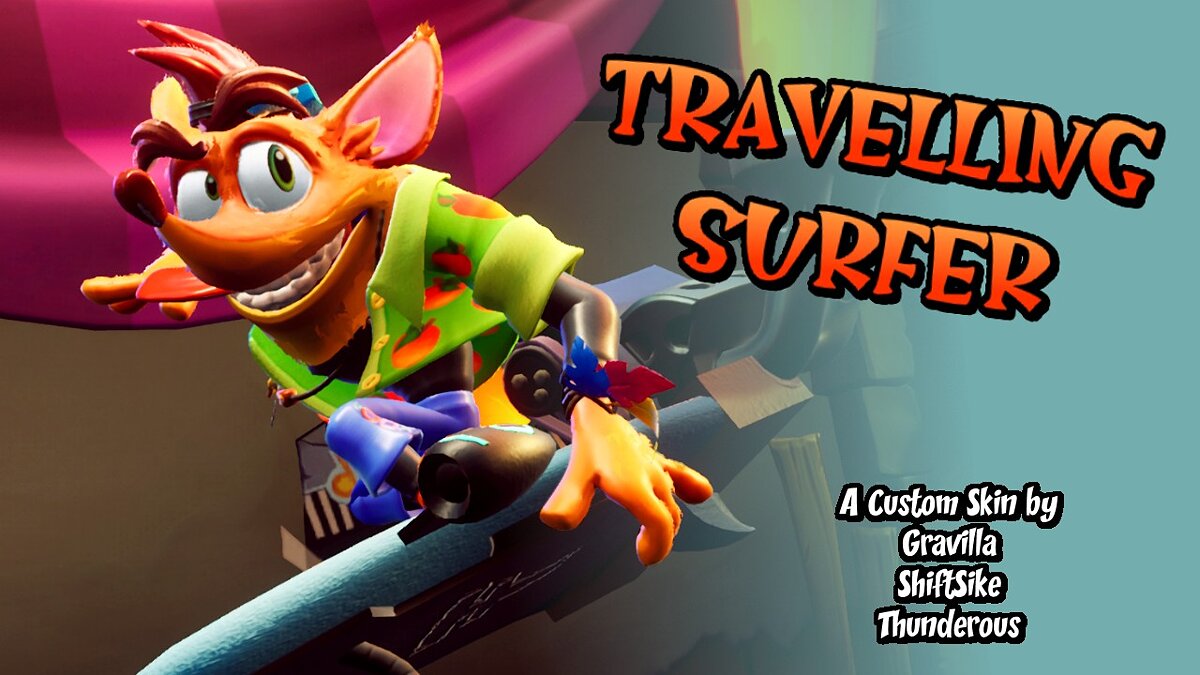Crash Bandicoot 4: It&#039;s About Time — Путешествующий серфер