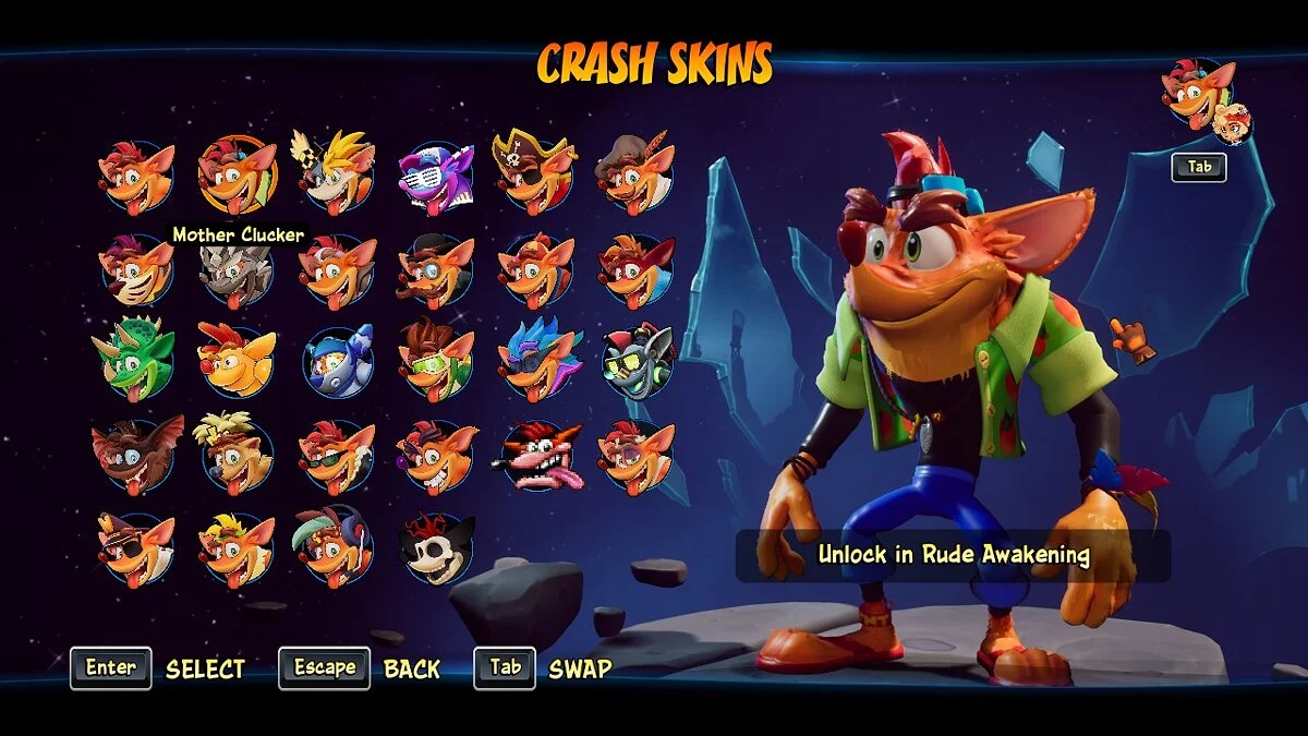 Crash Bandicoot 4: It&#039;s About Time — Путешествующий серфер