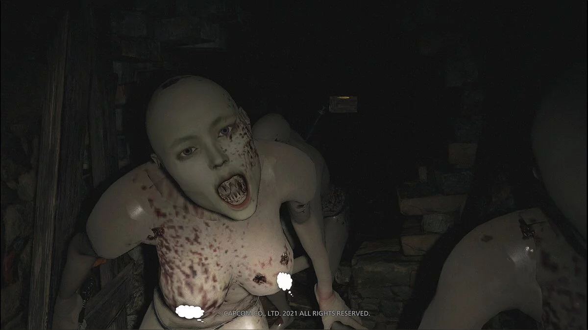 Resident Evil Village — Человеческая мороайка