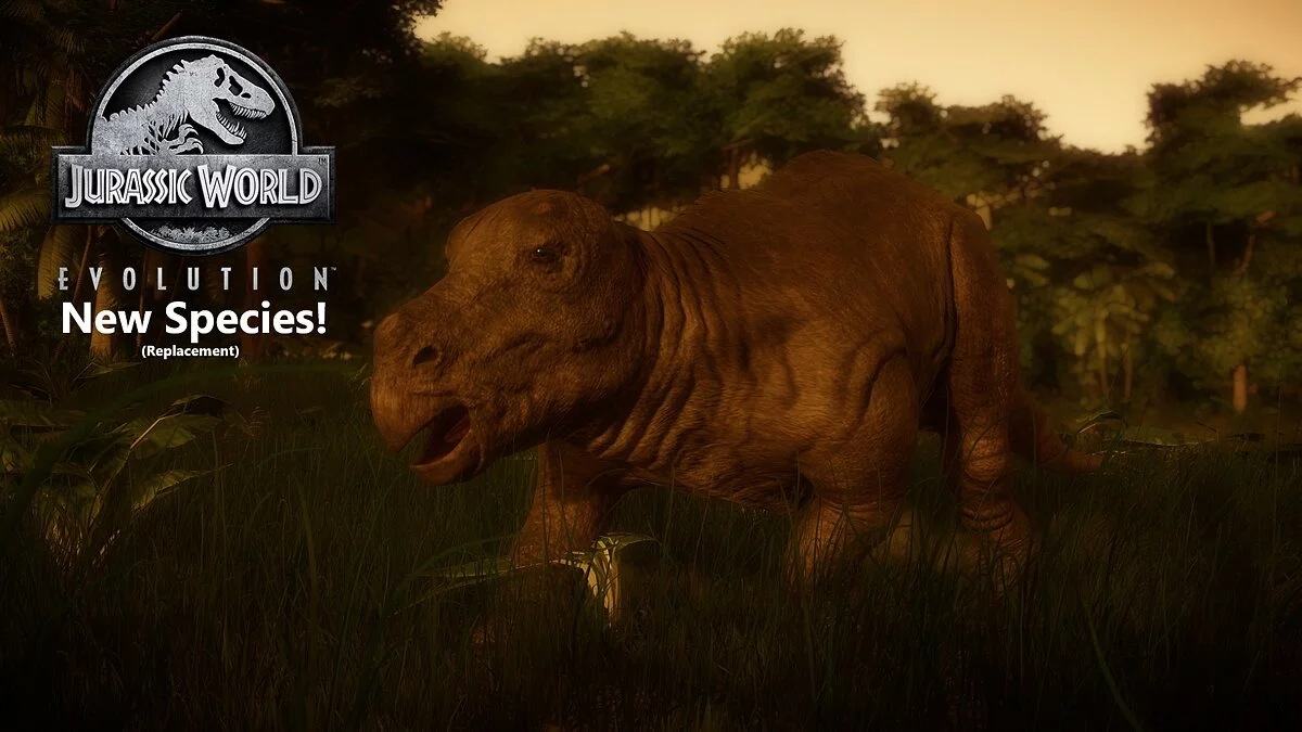 Jurassic World Evolution — Новые трицератопсы