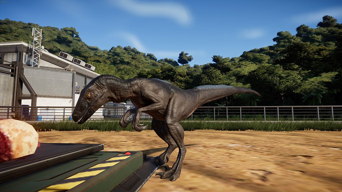 Jurassic World Evolution — Дакотараптор (новый вид)