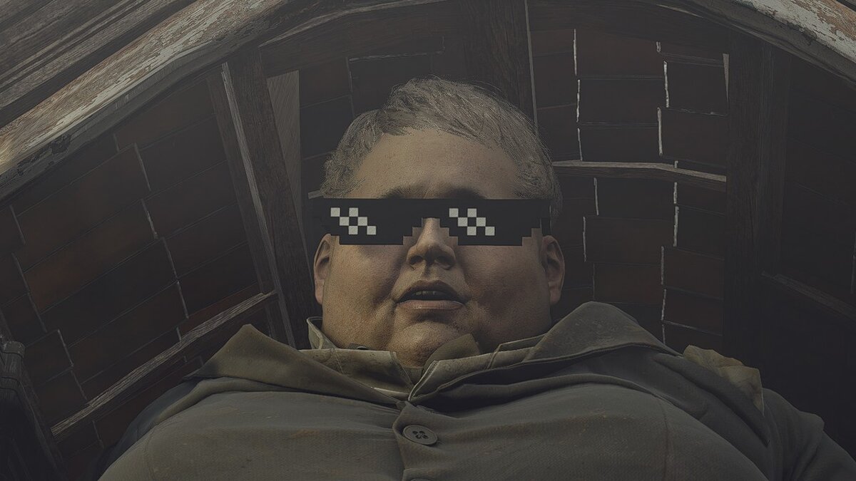 Resident Evil Village — Крутые очки для Герцога