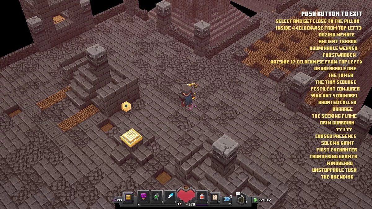 Minecraft Dungeons — Выбор древнего босса