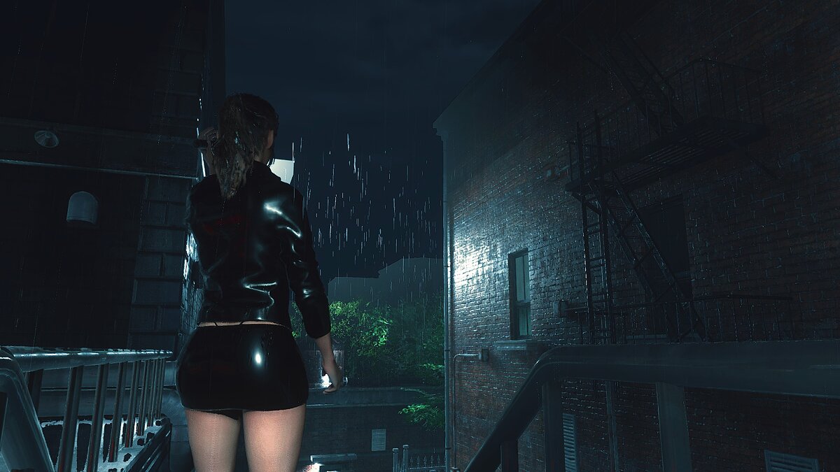 Resident Evil 2 — Клэр в куртке для убийства