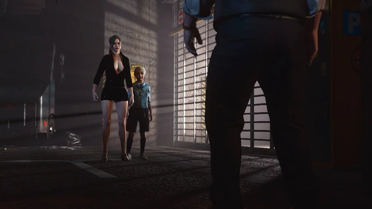 Resident Evil 2 — Клэр в куртке для убийства