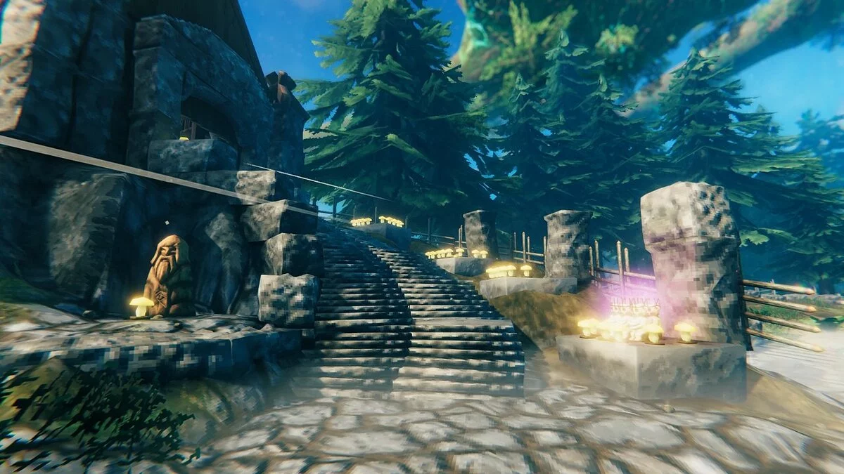 Valheim — Локация «Сон охотника» из игры Bloodborne