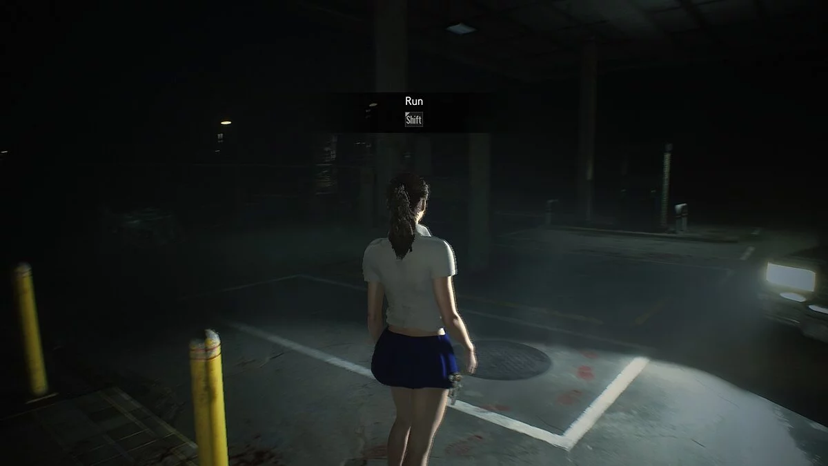 Resident Evil 2 — Клэр сексуальная школьница