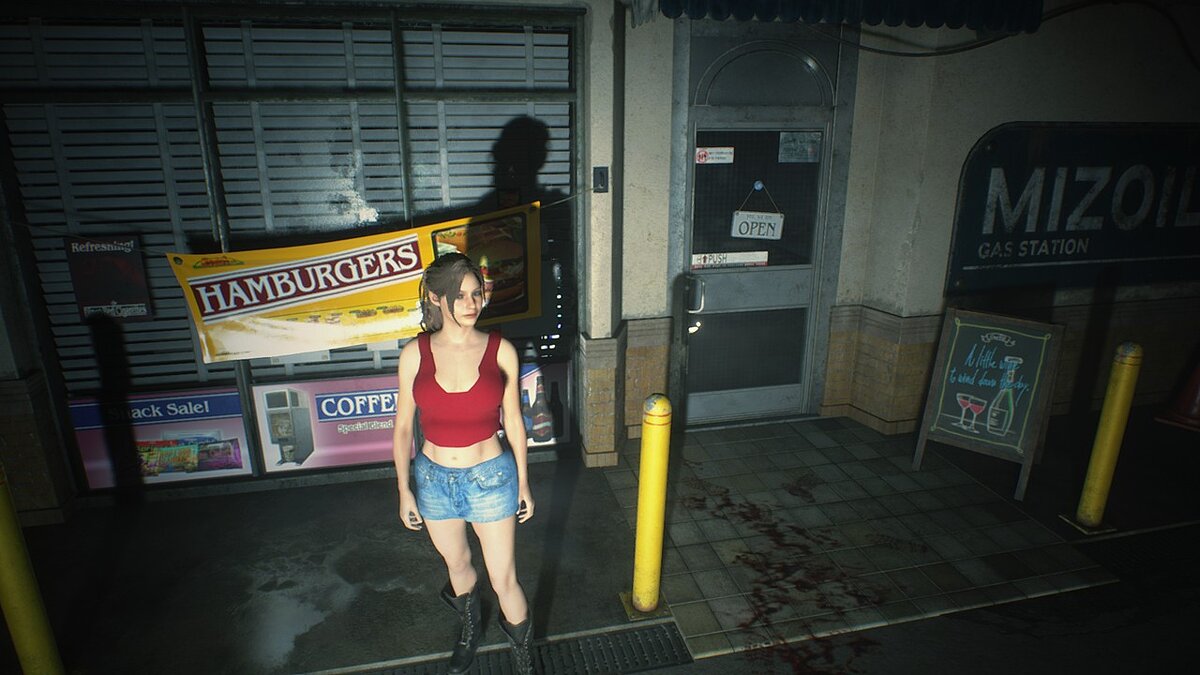 Resident Evil 2 — Джинсовая юбка