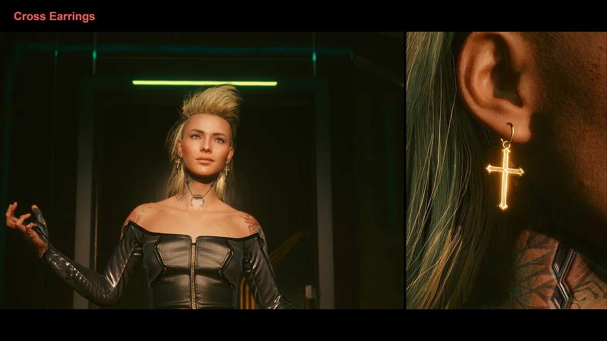 Cyberpunk 2077 — Модульные серьги