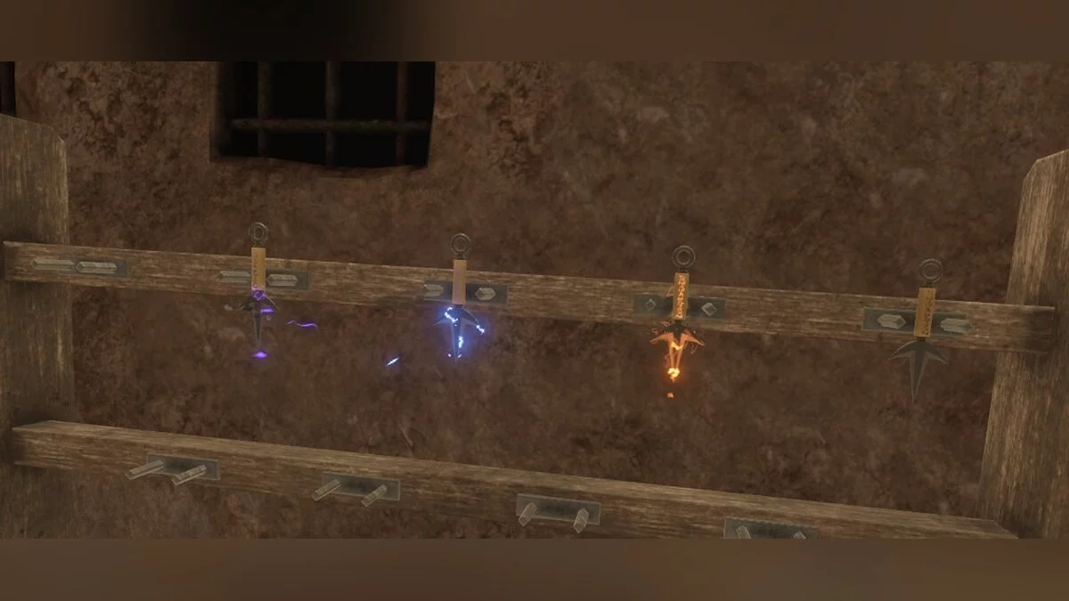 Blade and Sorcery — Летающий кунаи