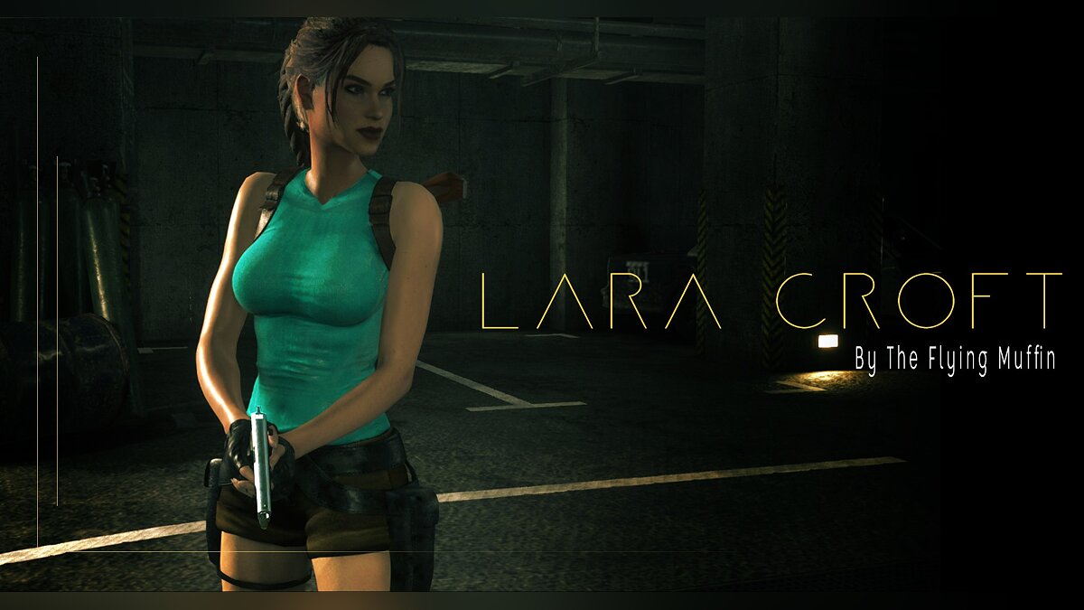 Resident Evil 2 — Лара Крофт вместо Клэр Редфилд