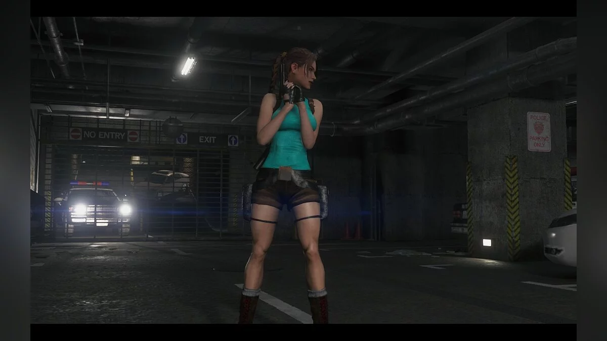 Resident Evil 2 — Лара Крофт вместо Клэр Редфилд