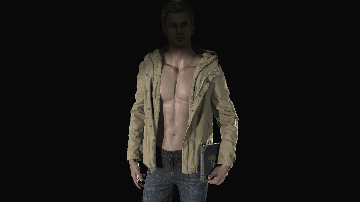 Resident Evil Village — Итан без рубашки