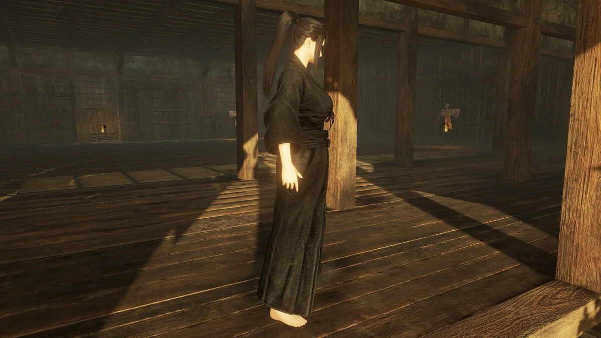 Nioh 2: Complete Edition — Черная тренировочная одежда