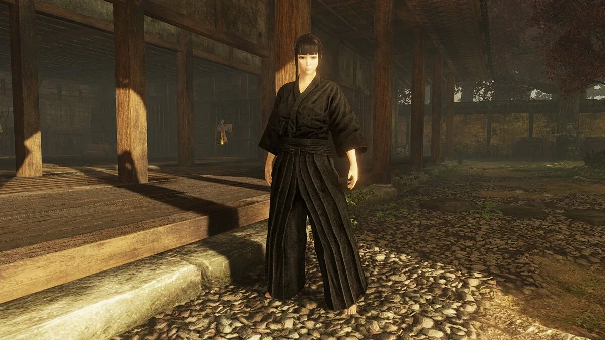 Nioh 2: Complete Edition — Черная тренировочная одежда