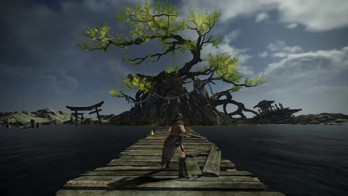 Nioh 2: Complete Edition — Удаление дымки в тени