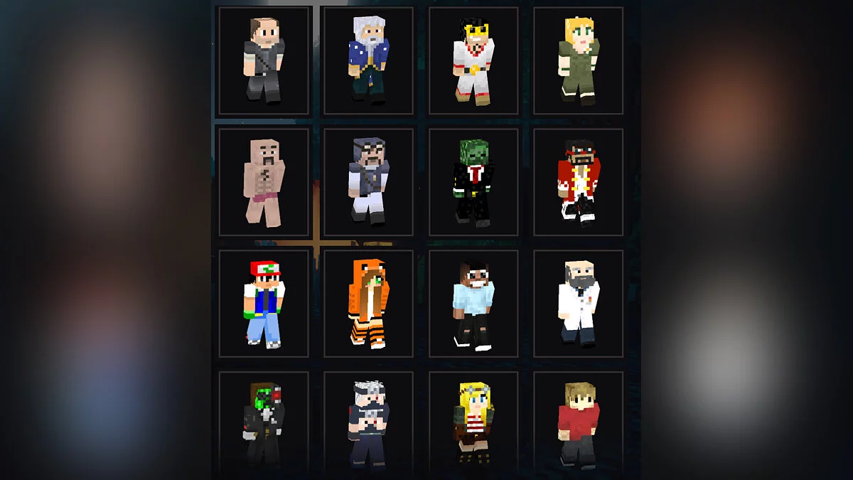 Minecraft Dungeons — Костюмы стримеров