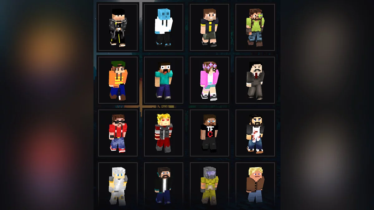 Minecraft Dungeons — Костюмы стримеров