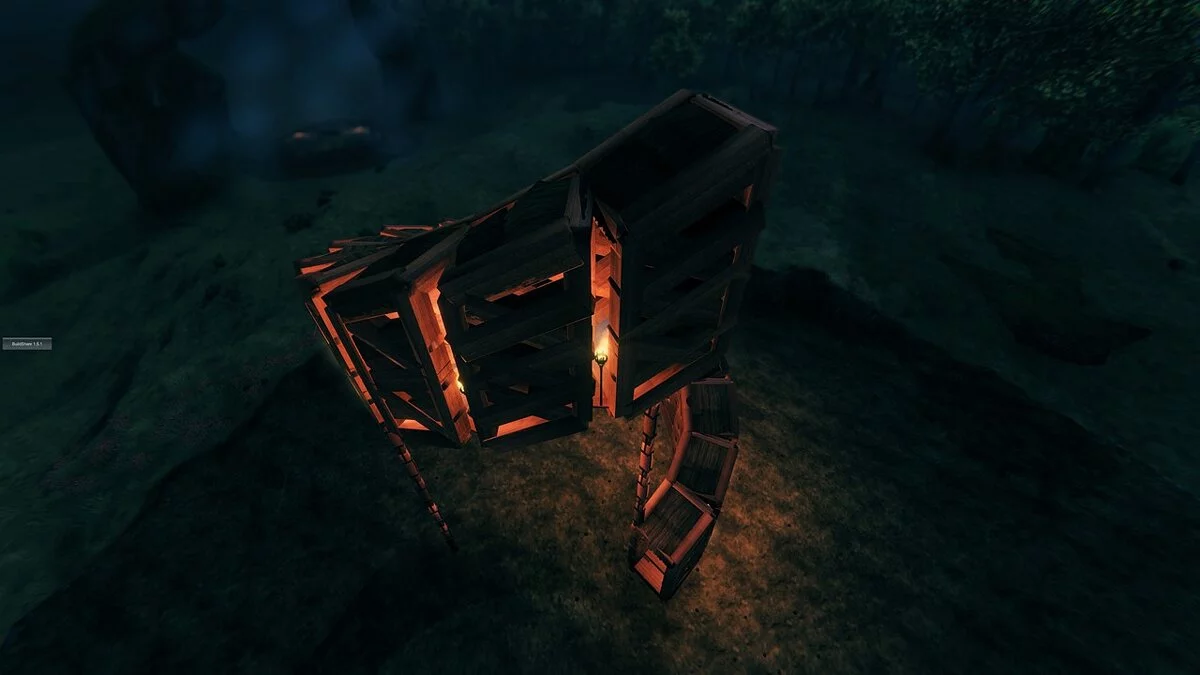 Valheim — Винтовая лестница