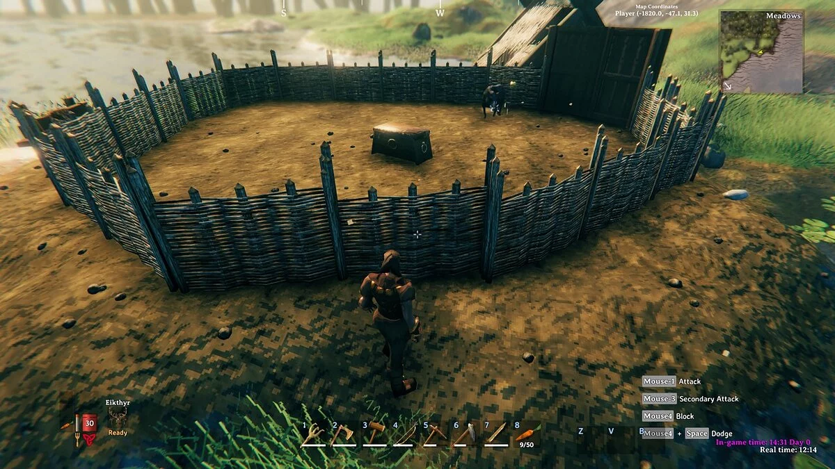 Valheim — Животные едят сами