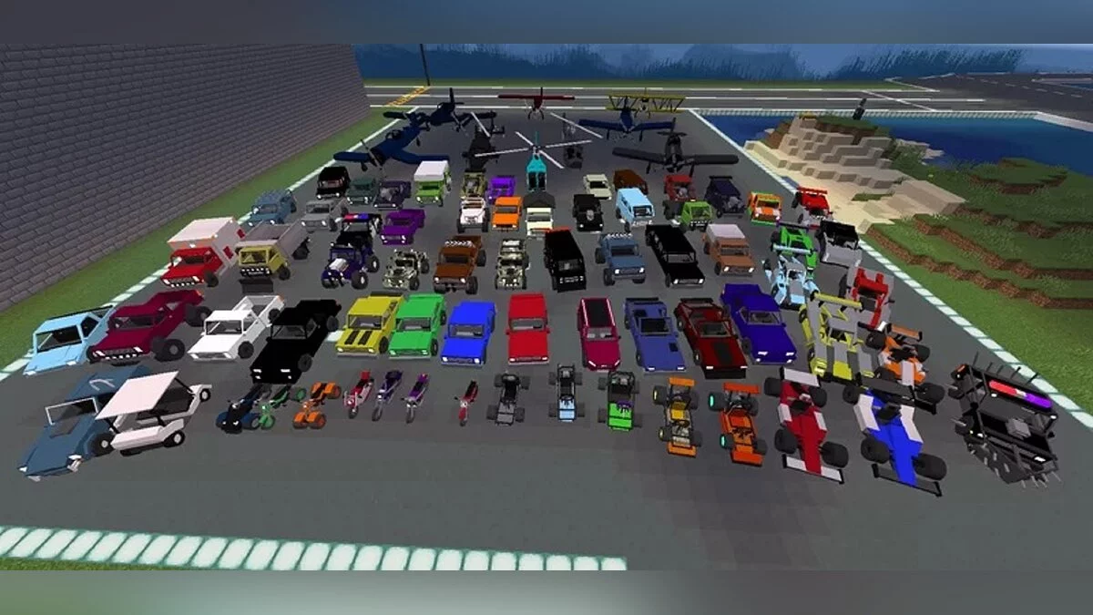 Minecraft — Chronokillers car and trucks Plus — Большая подборка транспорта
