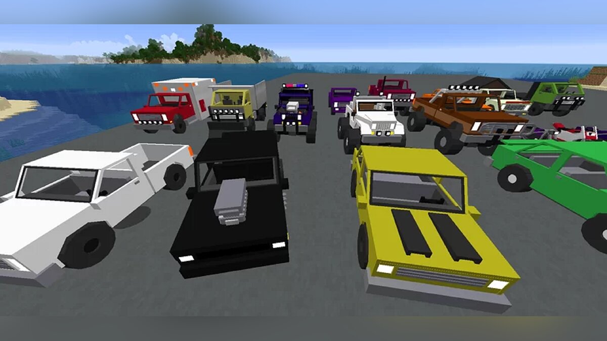 Minecraft — Chronokillers car and trucks Plus — Большая подборка транспорта  / Транспорт / Моды и скины