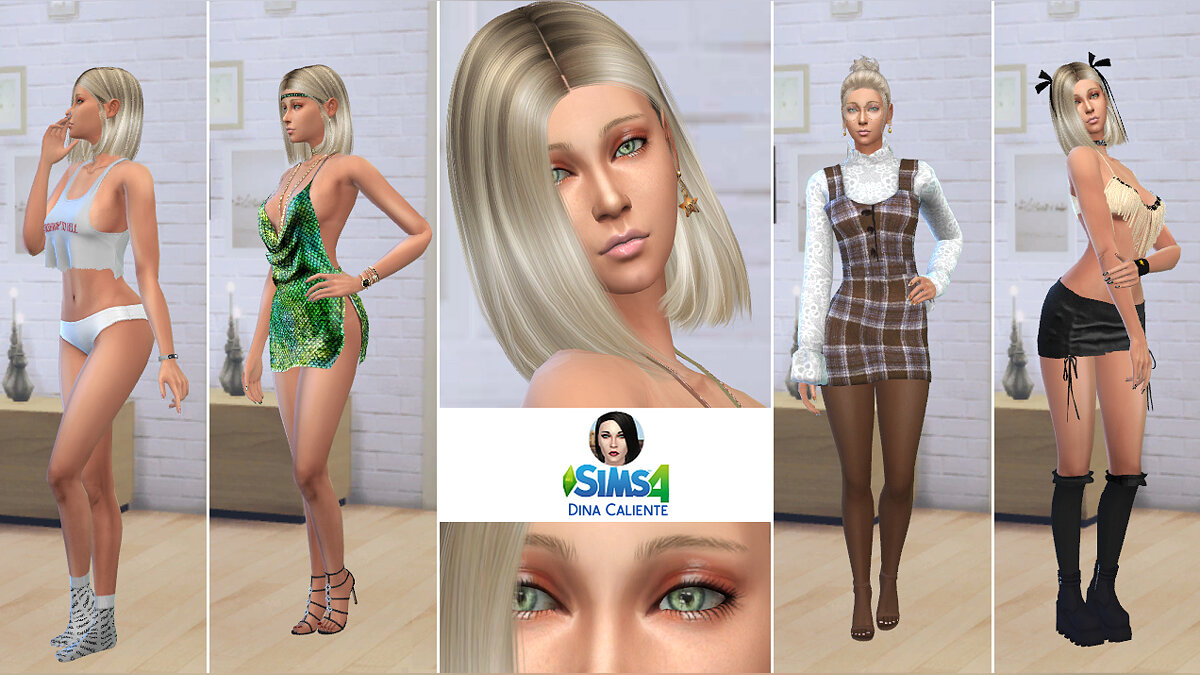The Sims 4 — Дина Калиенте