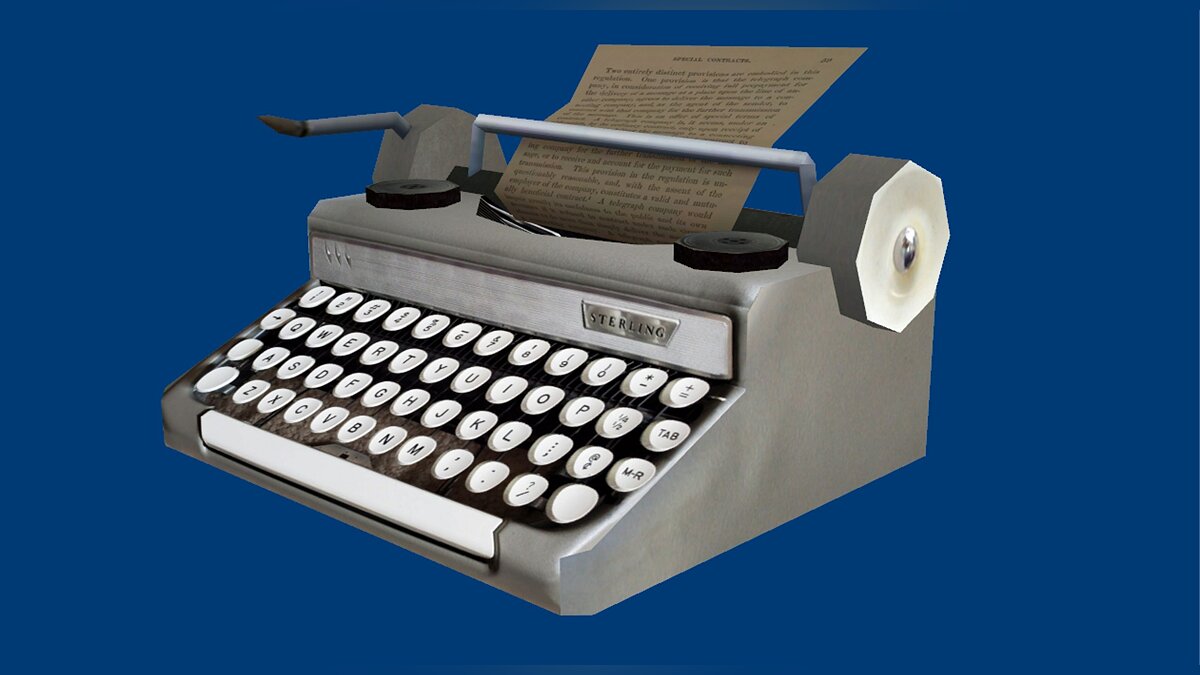 The Sims 4 — Старинная пишущая машинка
