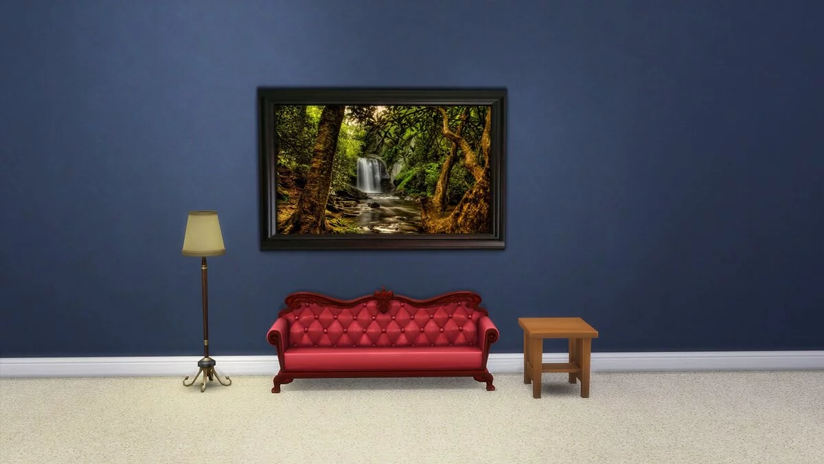 The Sims 4 — Картины с водопадами