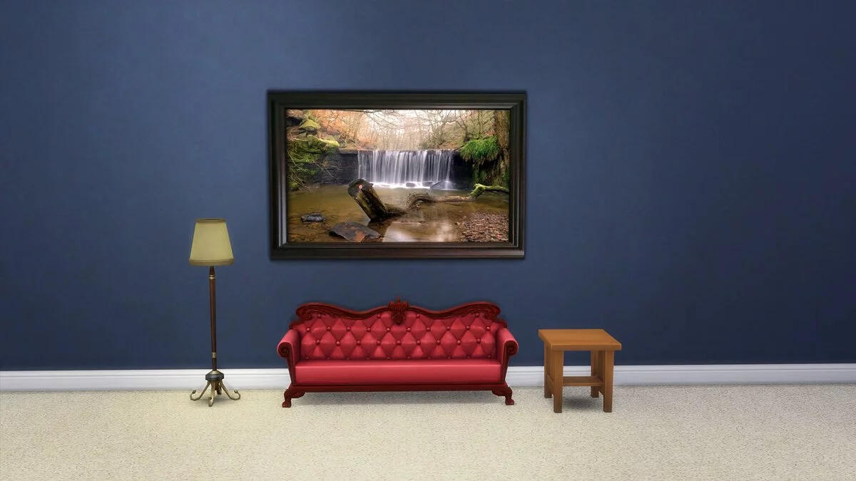 The Sims 4 — Картины с водопадами