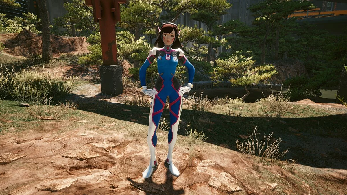 Cyberpunk 2077 — D-Va вместо V