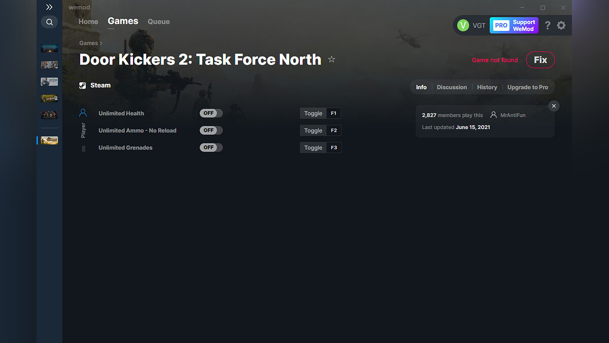 Door Kickers 2: Task Force North — Трейнер (+3) от 15.06.2021 [WeMod]