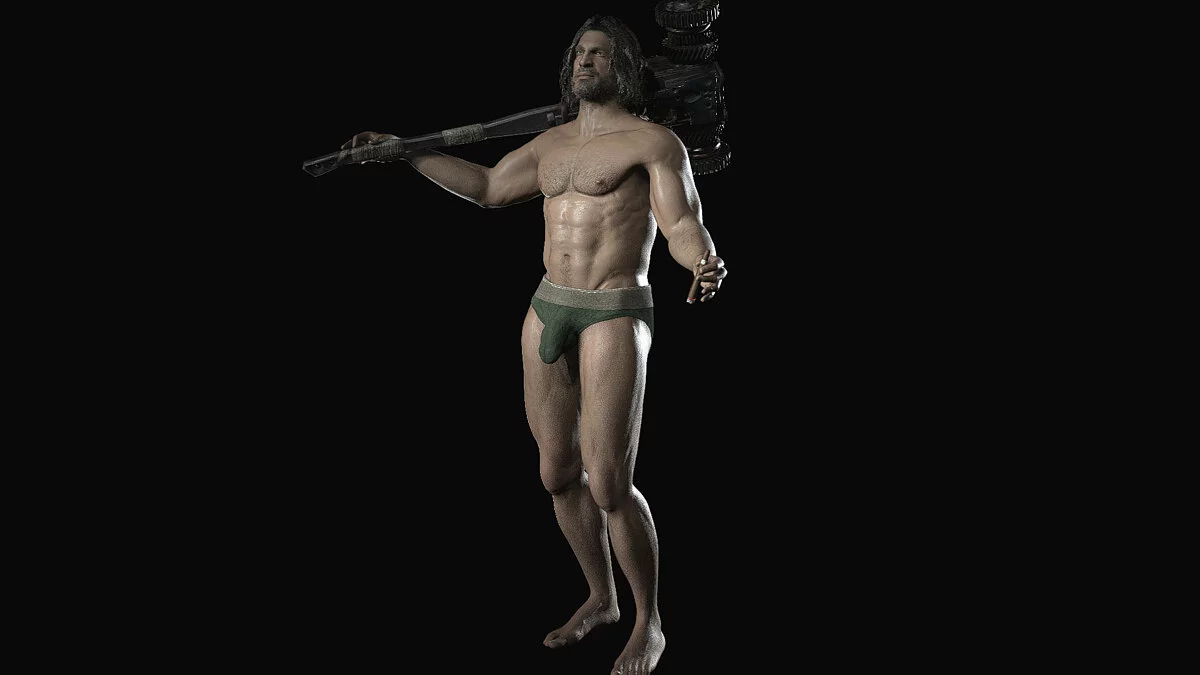 Resident Evil Village — Гейзенберг в трусах