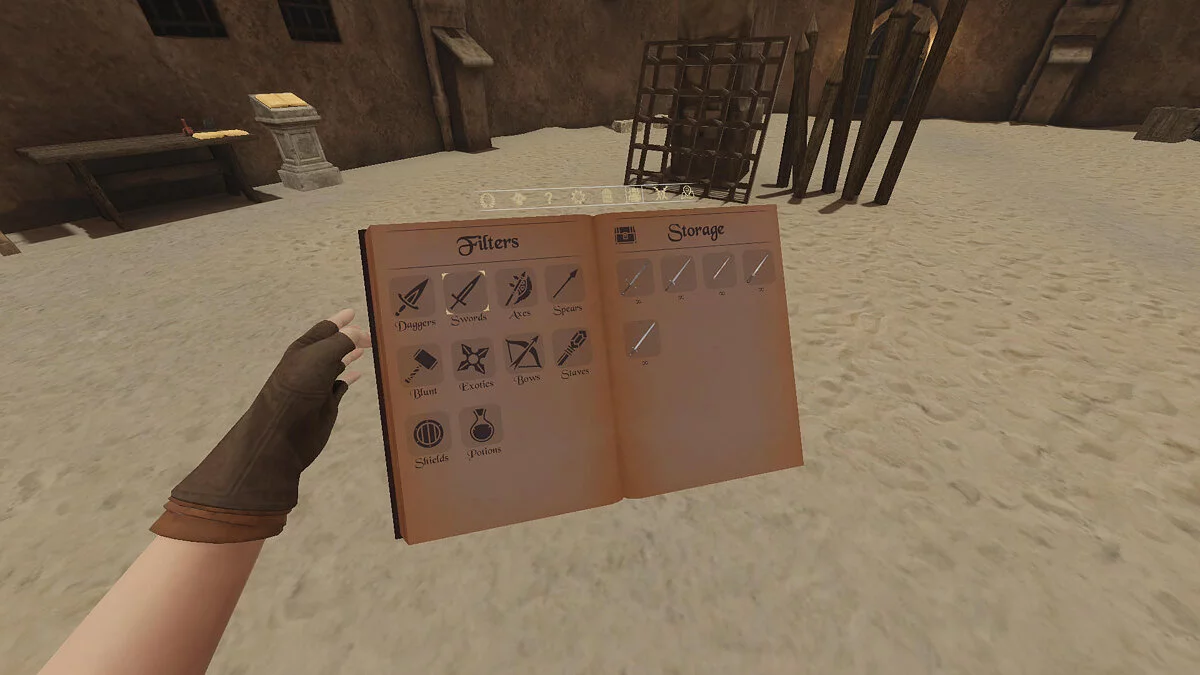 Blade and Sorcery — Портативные книги