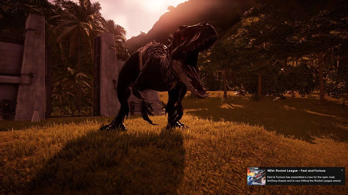 Jurassic World Evolution — Черный индоминус