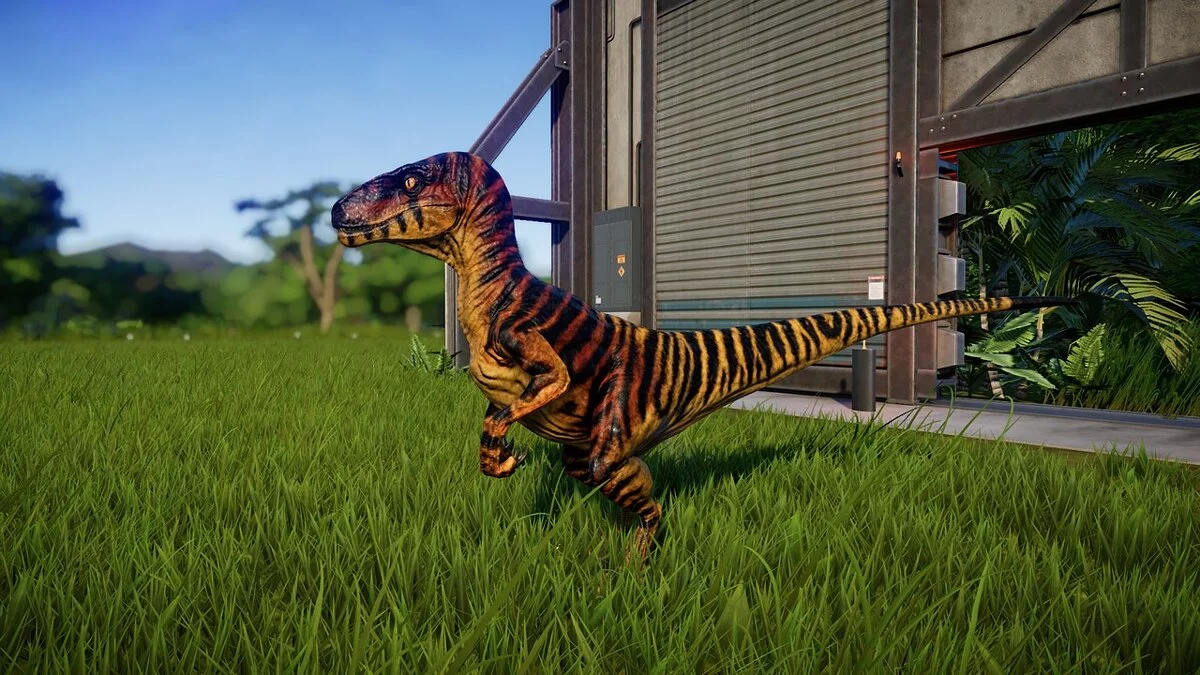 Jurassic World Evolution — Новые раскраски для велоцираптора