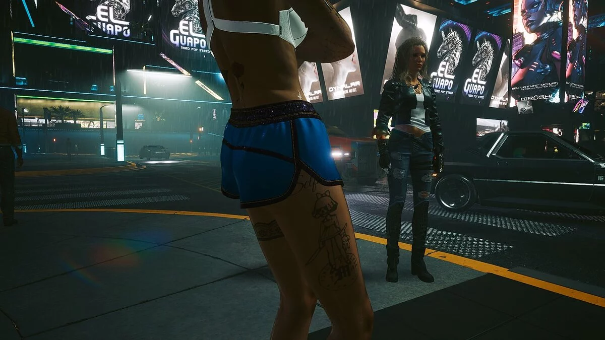 Cyberpunk 2077 — Больше татуировок для Джуди