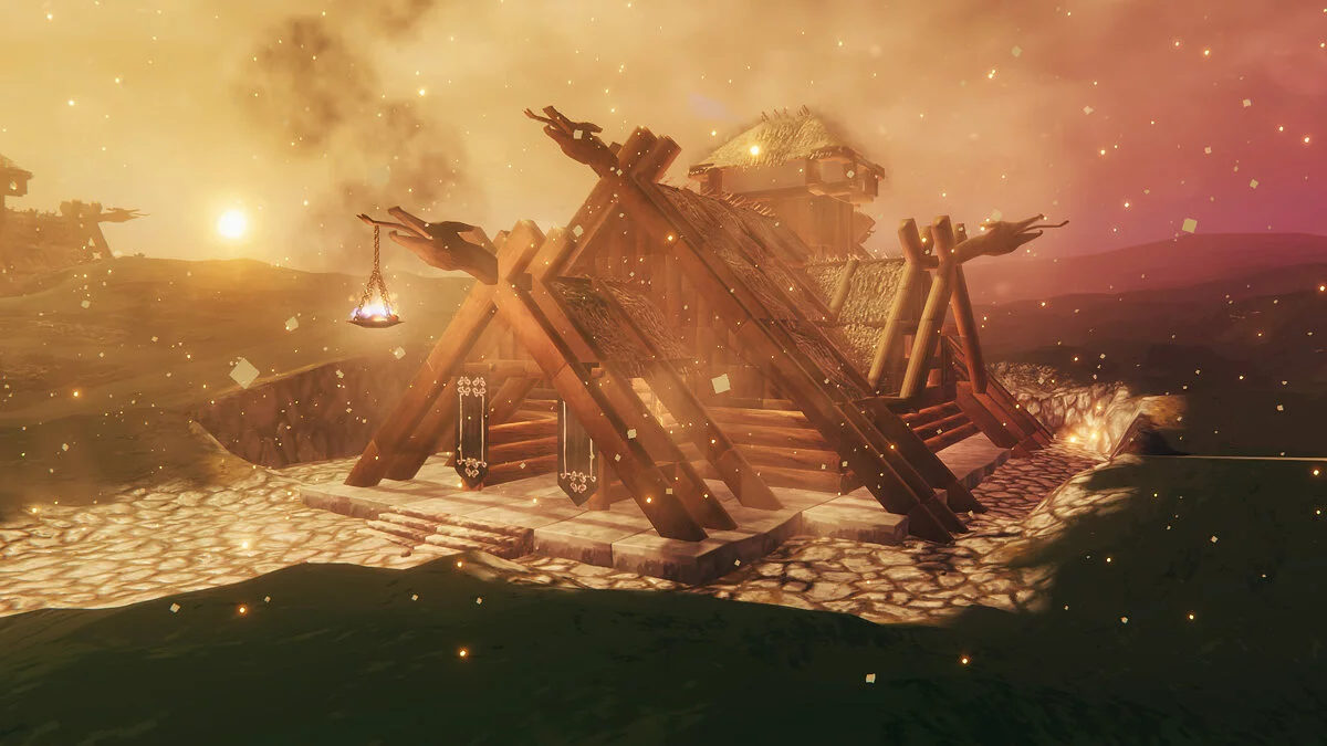 Valheim — Длинный дом на двоих
