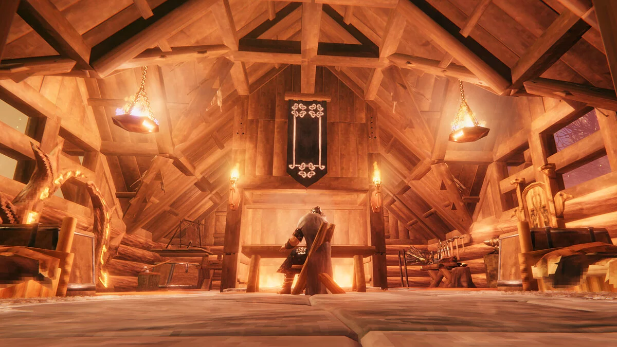 Valheim — Длинный дом на двоих