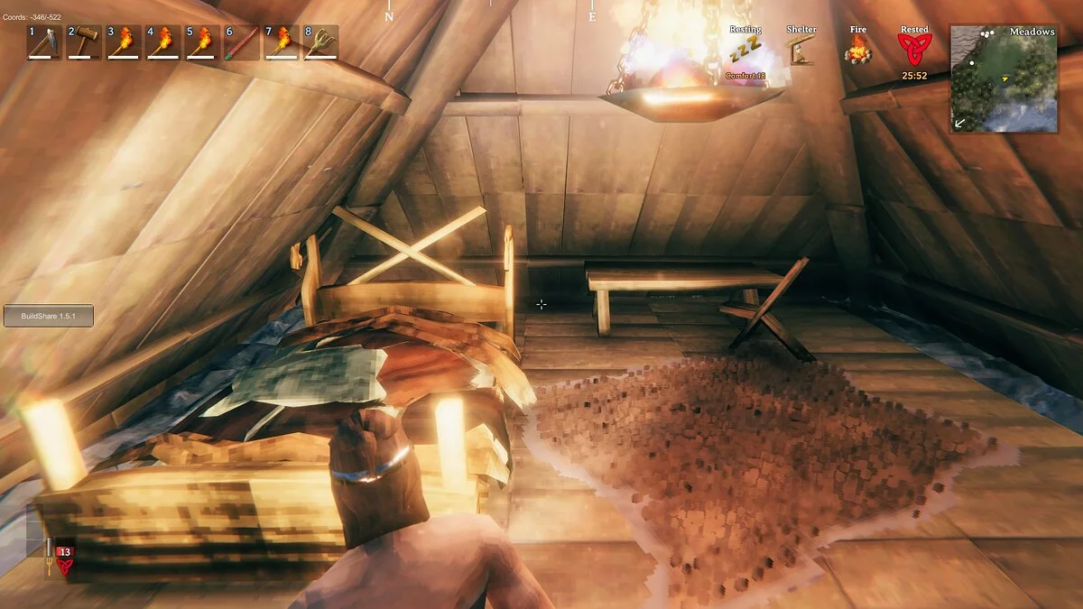 Valheim — Крошечный дом