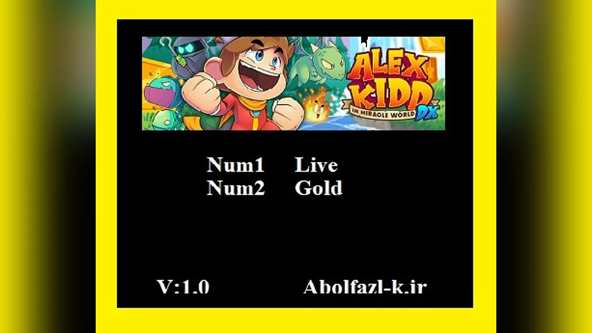 Alex Kidd in Miracle World DX — Трейнер (+2) [1.0]