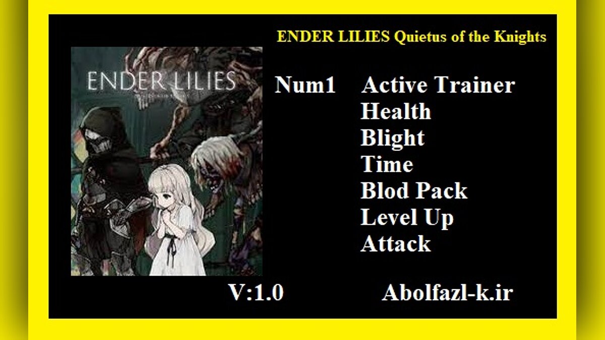 Ender Lilies: Quietus of the Knights — Трейнер (+6) [1.0]